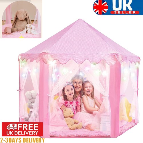 Girls play tent princess - play,