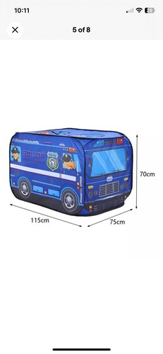 Pop playhouse police truck - playhouse,