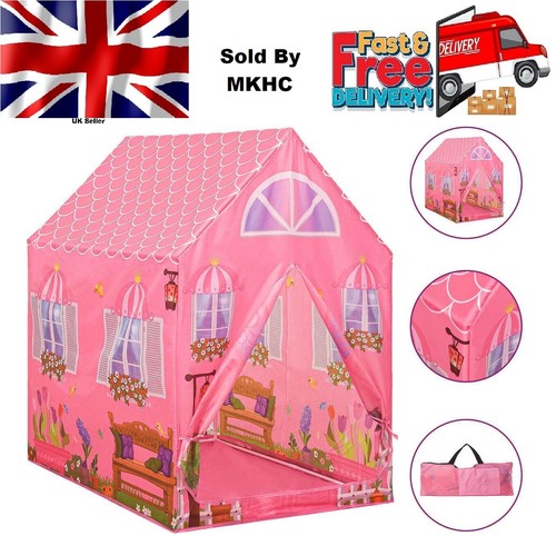 Childrens pink play - play, tent